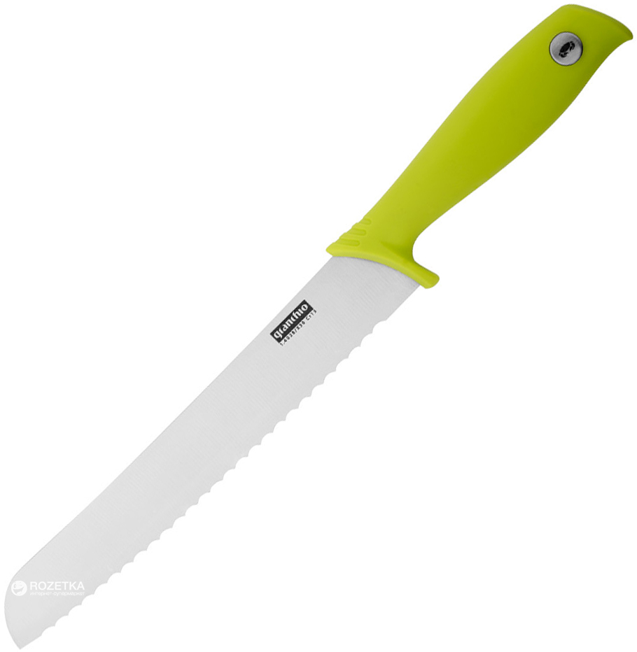 

Кухонный нож Granchio Coltello для хлеба 203.2 мм Green