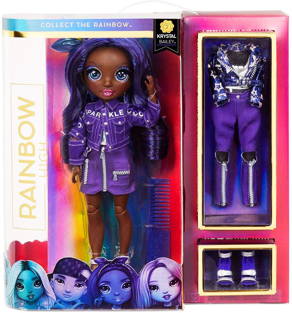 

Кукла Rainbow High S2 Кристал Бэйли с аксессуарами (572114EUC)