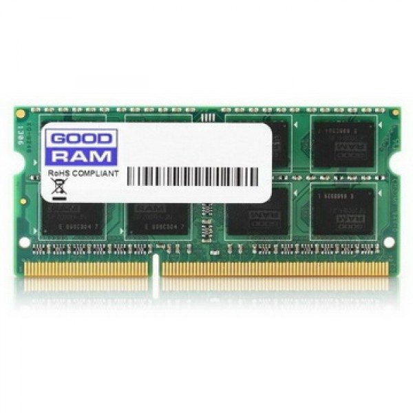 

SO-DIMM 4GB/1600 1,35V DDR3L GOODRAM (GR1600S3V64L11S/4G)