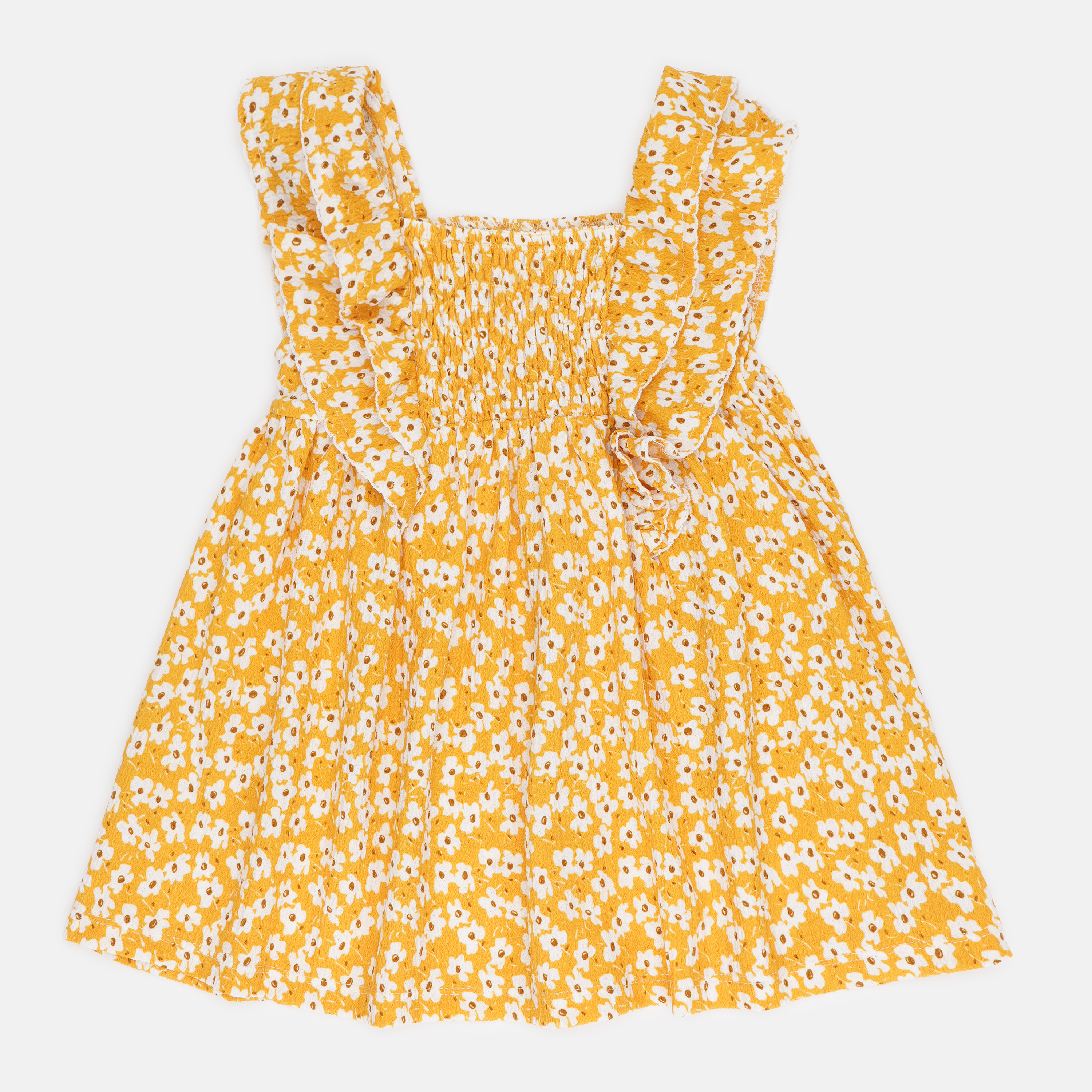 Акція на Сукня для дівчат Zara 3335/137 92 см Yellow від Rozetka