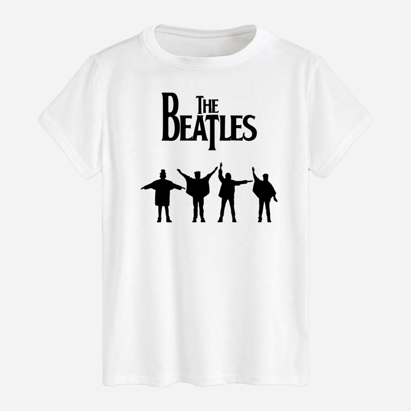 Акція на Футболка бавовняна довга чоловіча Likey The Beatles M150-0425 XL Біла від Rozetka