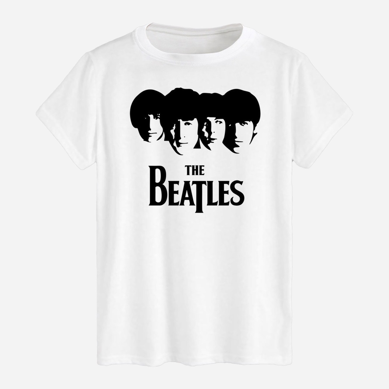 Акція на Футболка бавовняна довга чоловіча Likey The legendary Beatles M150-0429 3XL Біла від Rozetka