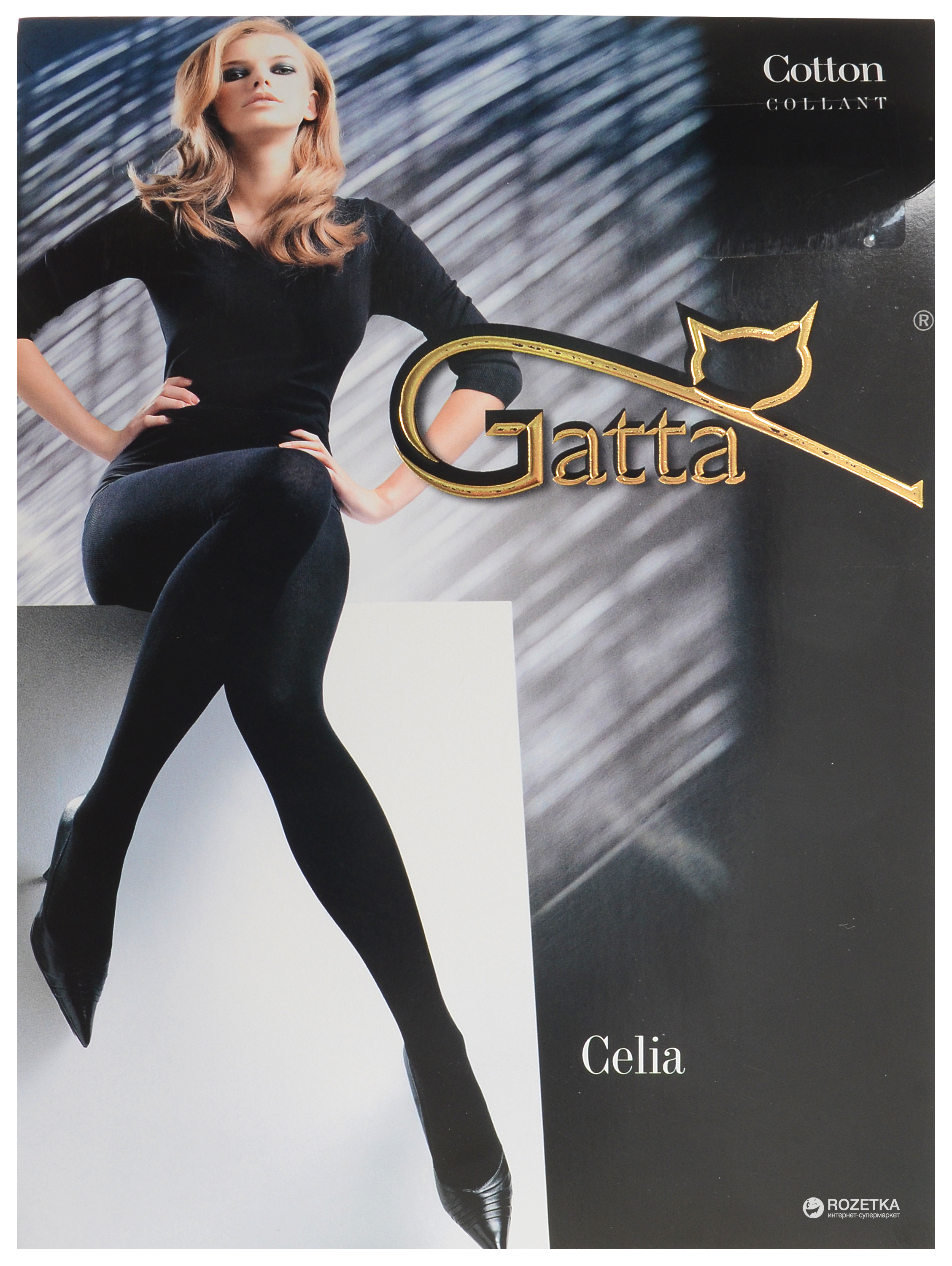 

Колготки Gatta Celia 120 Den  р Nero, Колготки Gatta Celia 120 Den 2 р Nero