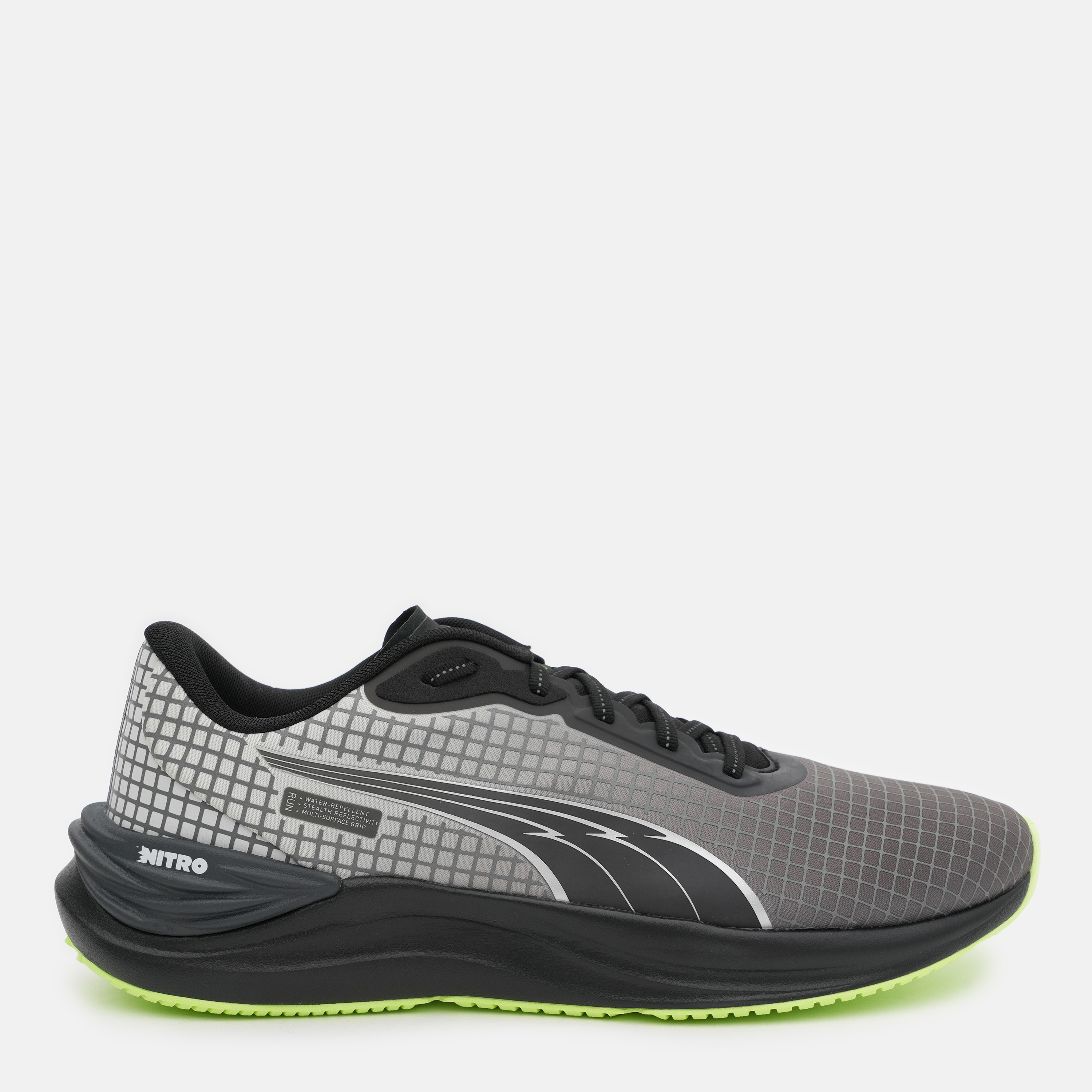 Акція на Чоловічі кросівки для бігу Puma Electrify Nitro 3 Tr 31011001 41 (7.5UK) 26.5 см Сірий/Чорний від Rozetka