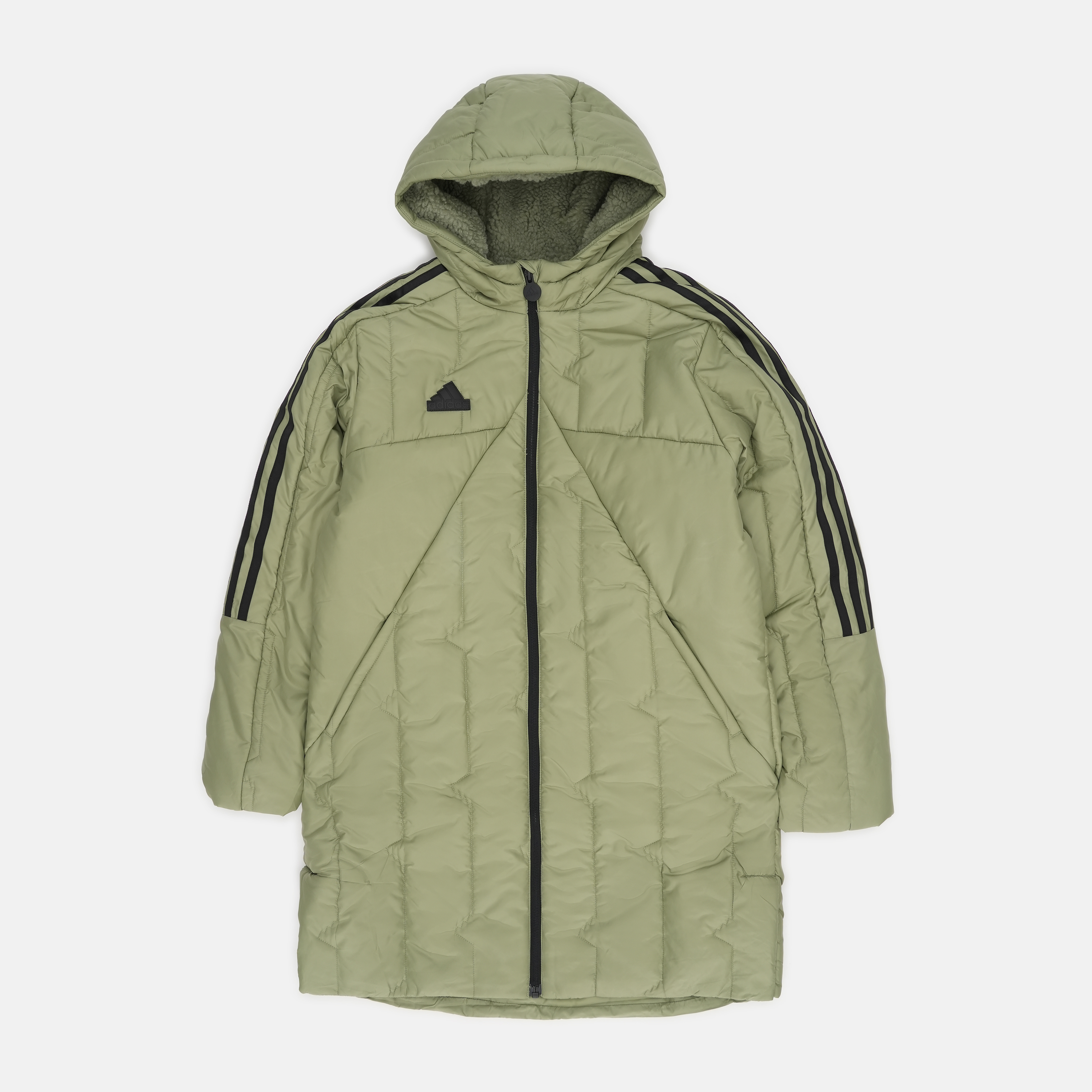 Акція на Підліткова парка для хлопчика Adidas J Tiro Coat IW0547 158-164 см Зелена від Rozetka