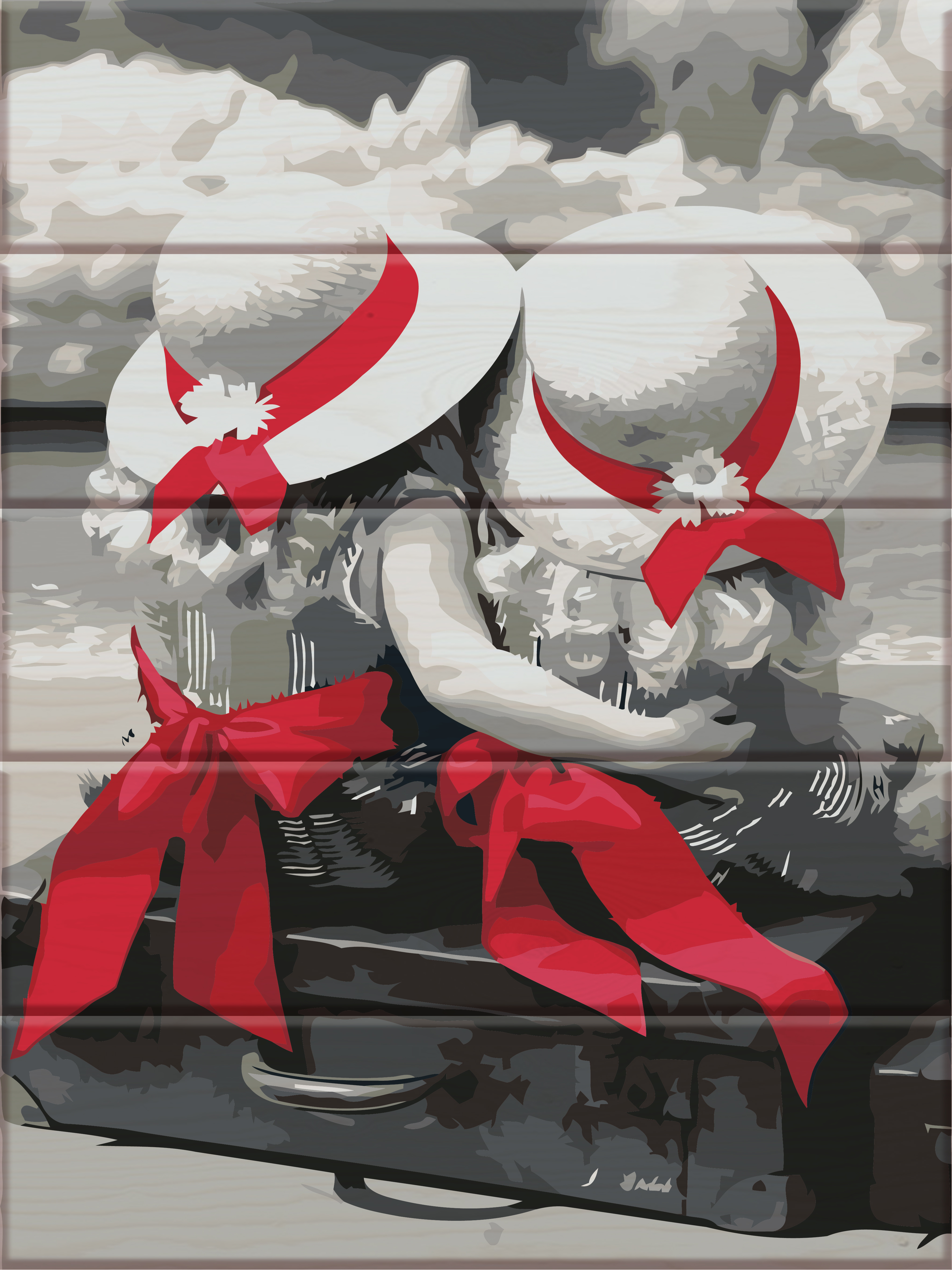 

Картина по номерам ArtStory Подружки 40*30 см на дереве (в коробке) арт.ASW035