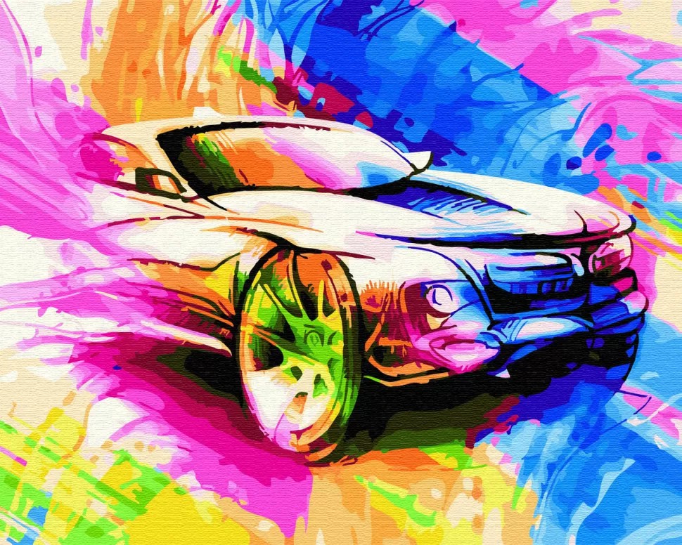 

Картина по номерам BrushMe Авто в красках 40*50 см (в коробке) арт.BRM28116
