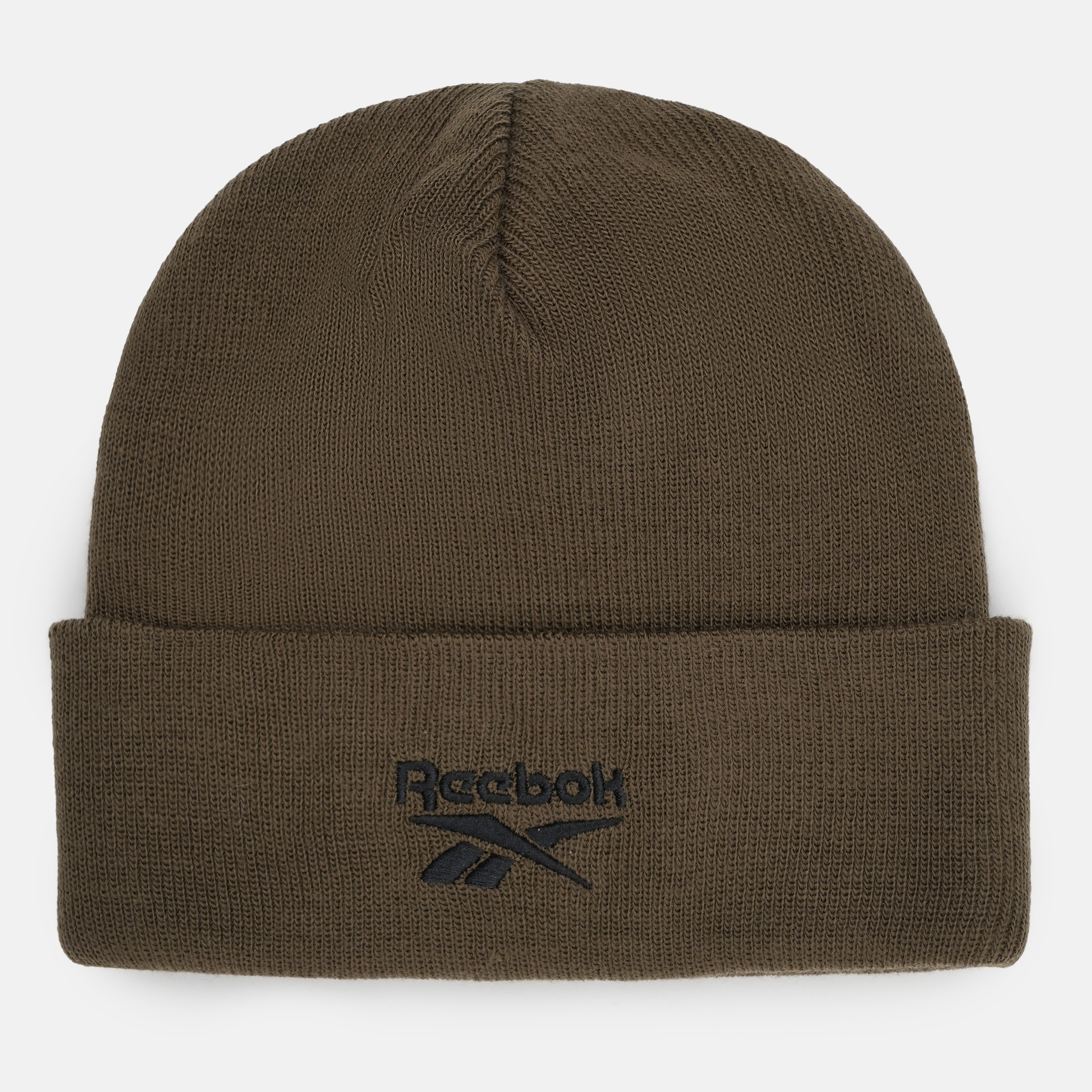 Акція на Шапка чоловіча Reebok Te Logo Beanie HC9613 m One Size Хакі від Rozetka