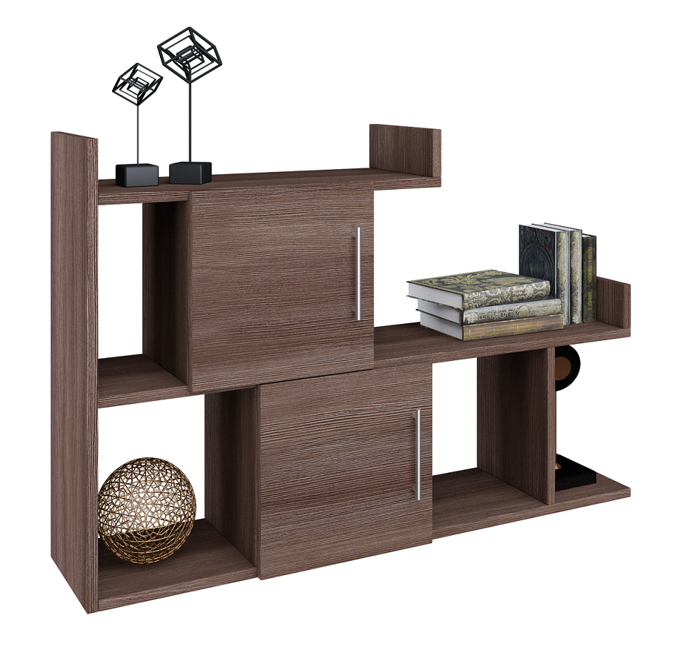 

Полка MebelLoft 110х25х75 см темное дерево 1920
