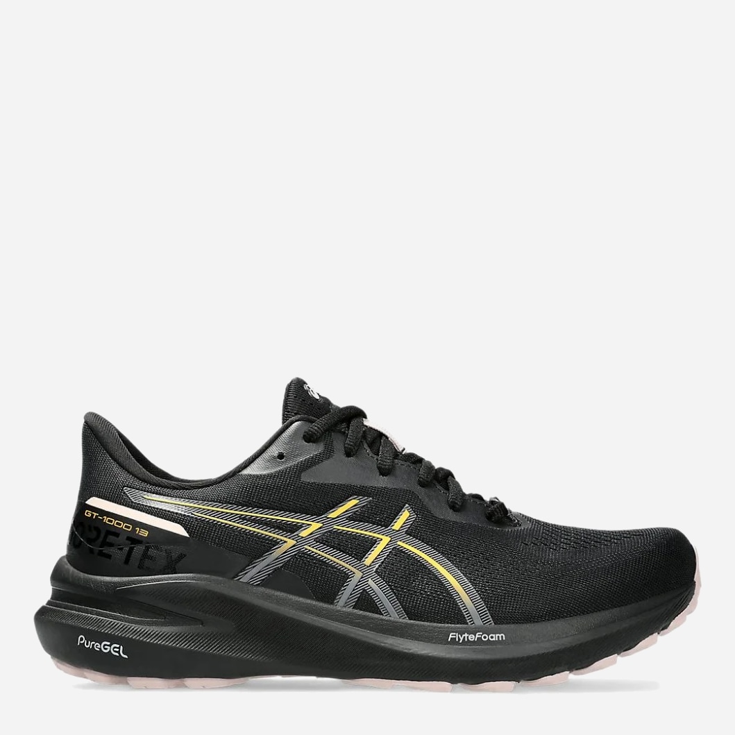 Акція на Жіночі кросівки для бігу с Gore Tex ASICS Gt-1000 13 Gtx 1012B661-001 39 (7.5US) 24.5 см Чорні від Rozetka