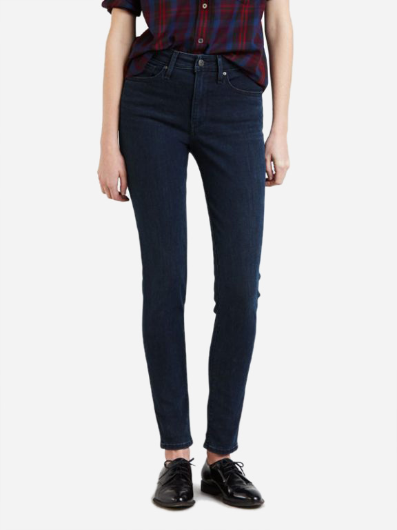 Акція на Джинси Skinny жіночі Levi's Hi Rise - Rise Up 18882-0139 W25L32 Сині від Rozetka