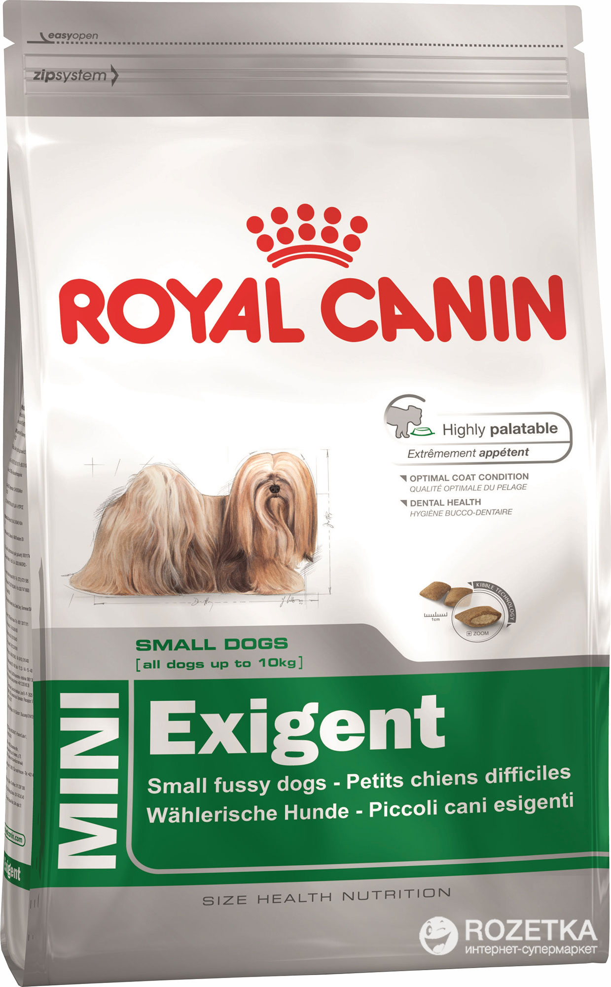 Сухий корм Royal Canin Mini Exigent для вибагливих собак дрібних порід ...