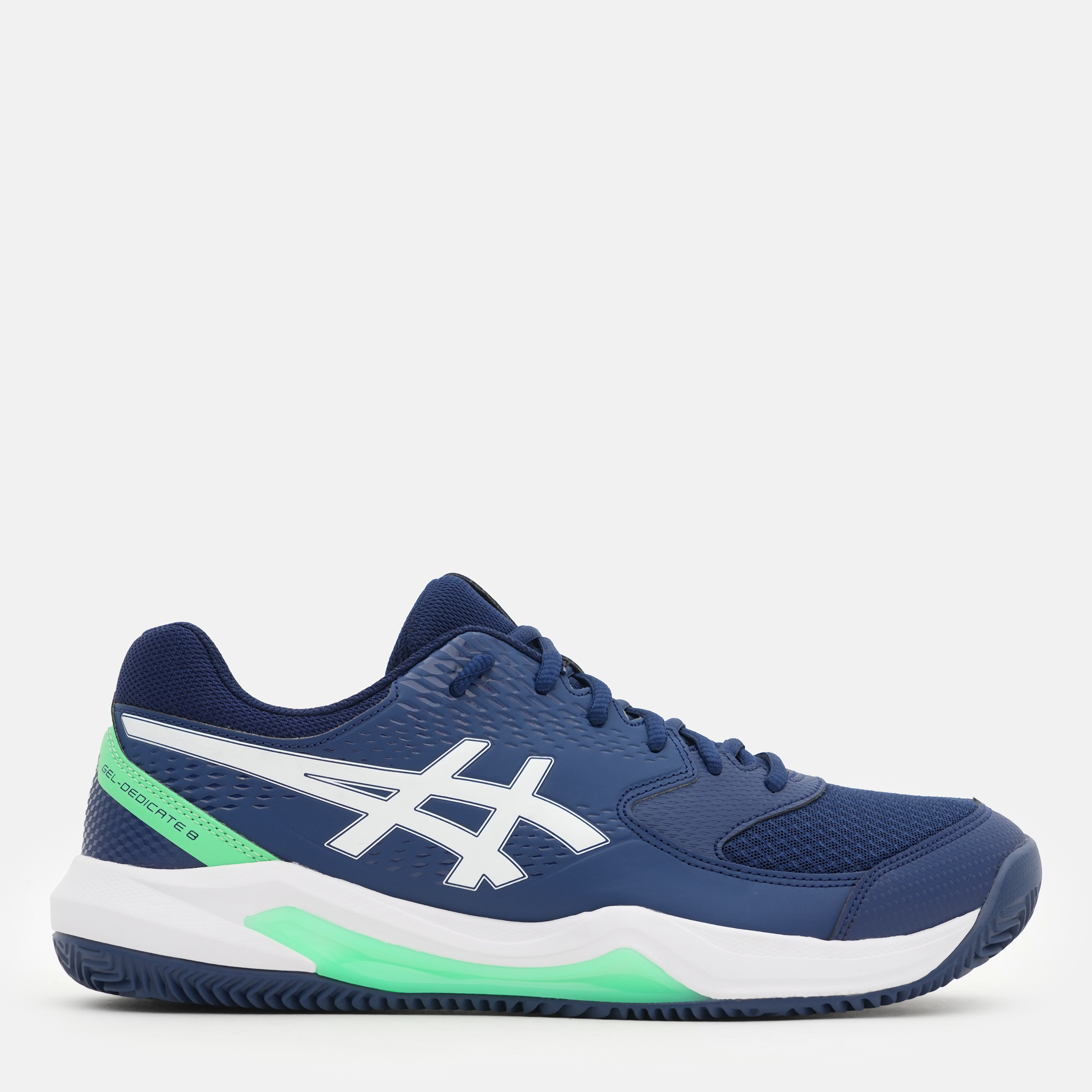 Акція на Чоловічі кросівки для тенісу ASICS Gel-Dedicate 8 Clay 1041A448-401 46 (11.5US) 29 см Сині від Rozetka