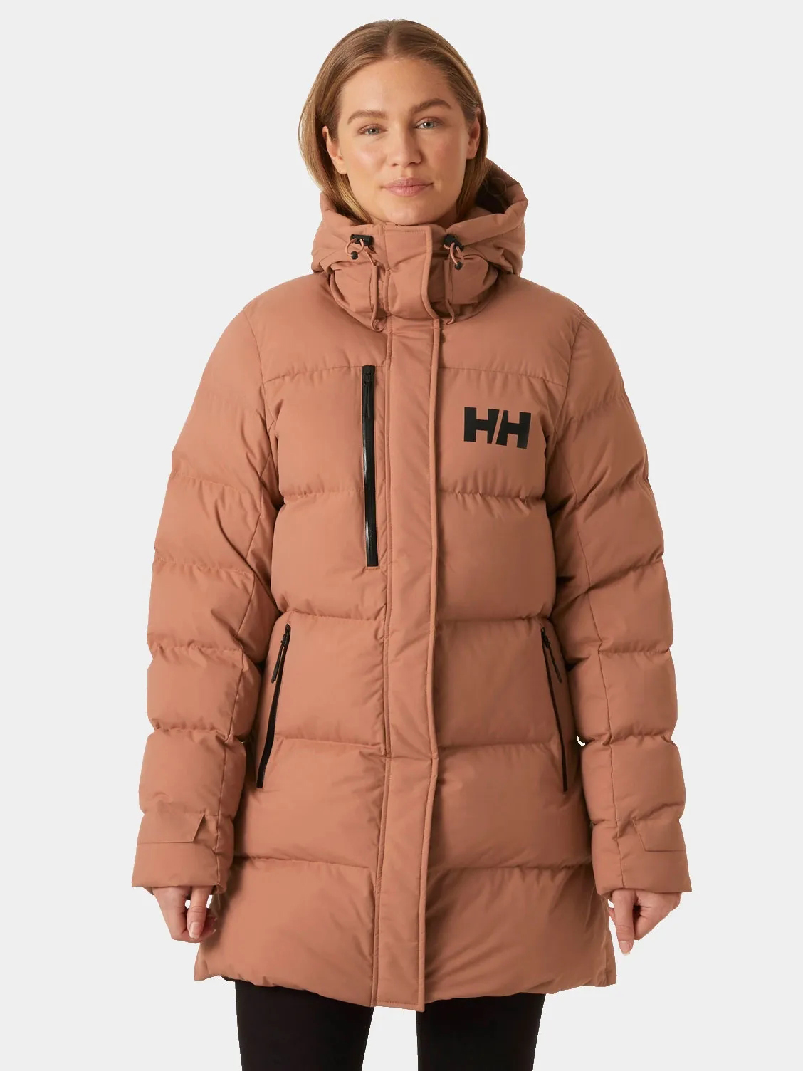 Акція на Куртка зимова жіноча Helly Hansen Adore Puffy Parka 53205-084 XS Коричнева від Rozetka