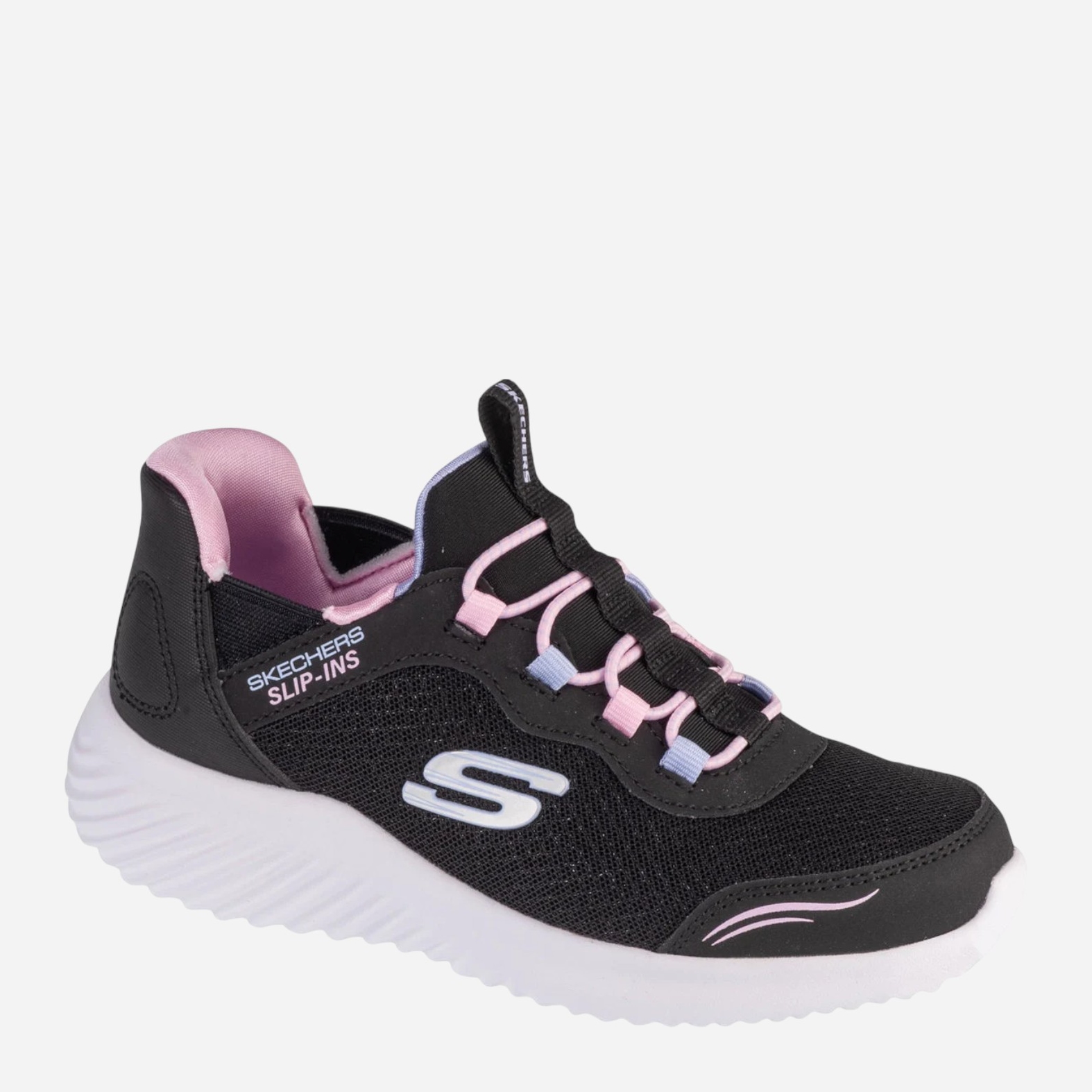 Акція на Дитячі кросівки для дівчинки Skechers 303585L 27 Чорні від Rozetka