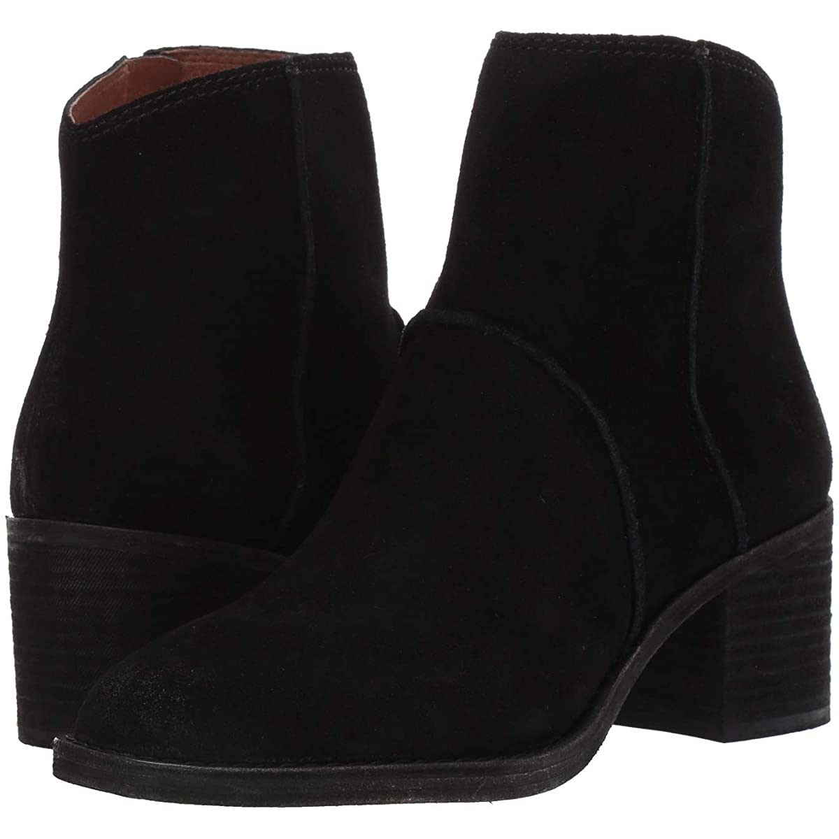 

Ботильоны женские Frye Monroe Seamed Bootie Черный размер 36