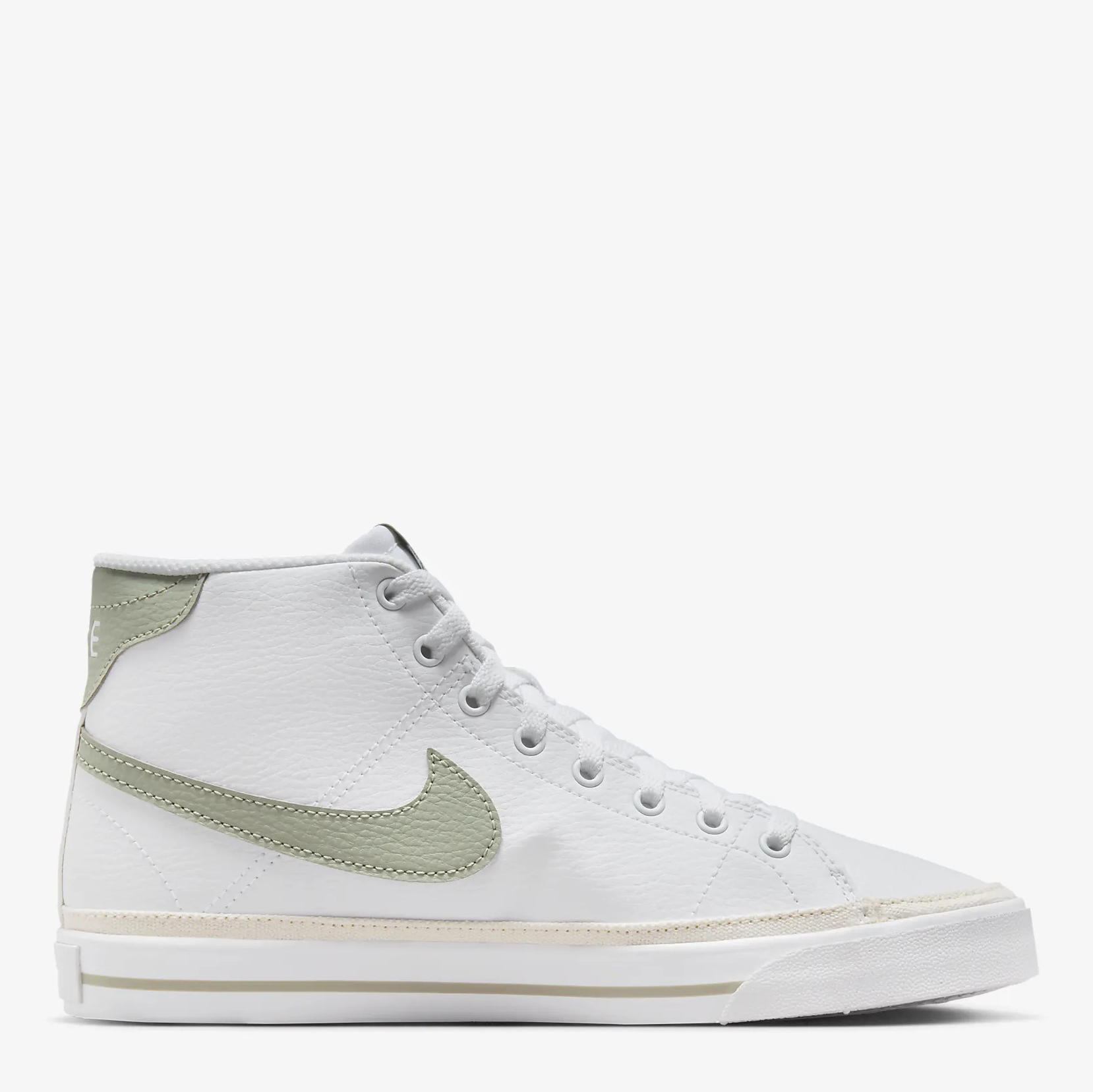 Акція на Жіночі кеди високі Nike Court Legacy Mid Nn FV6036-101 39 (8US) 25 см Білі від Rozetka