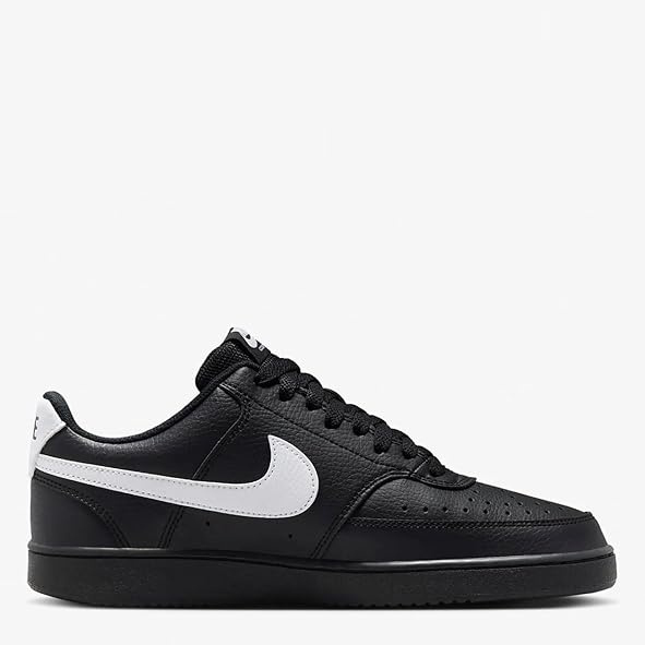 Акція на Чоловічі кеди низькі Nike Court Vision Lo FZ0630-010 44 (10US) 28 см Чорні від Rozetka