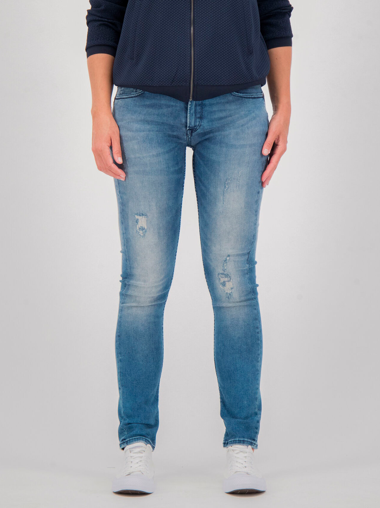 Акція на Джинси Skinny жіночі Garcia Jeans 275-3383 29-30 Сині від Rozetka