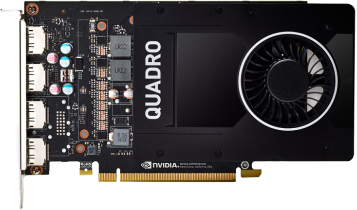 

DELL PCI-Ex NVIDIA Quadro P2200 5GB GDDR5X (160bit) (10000) (4 x DisplayPort) (490-BFPN)