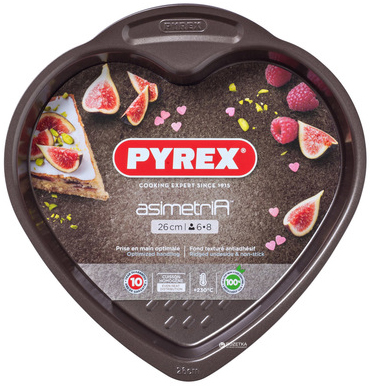 

Форма фигурная для выпекания Pyrex Asimetria 26 см Коричневая