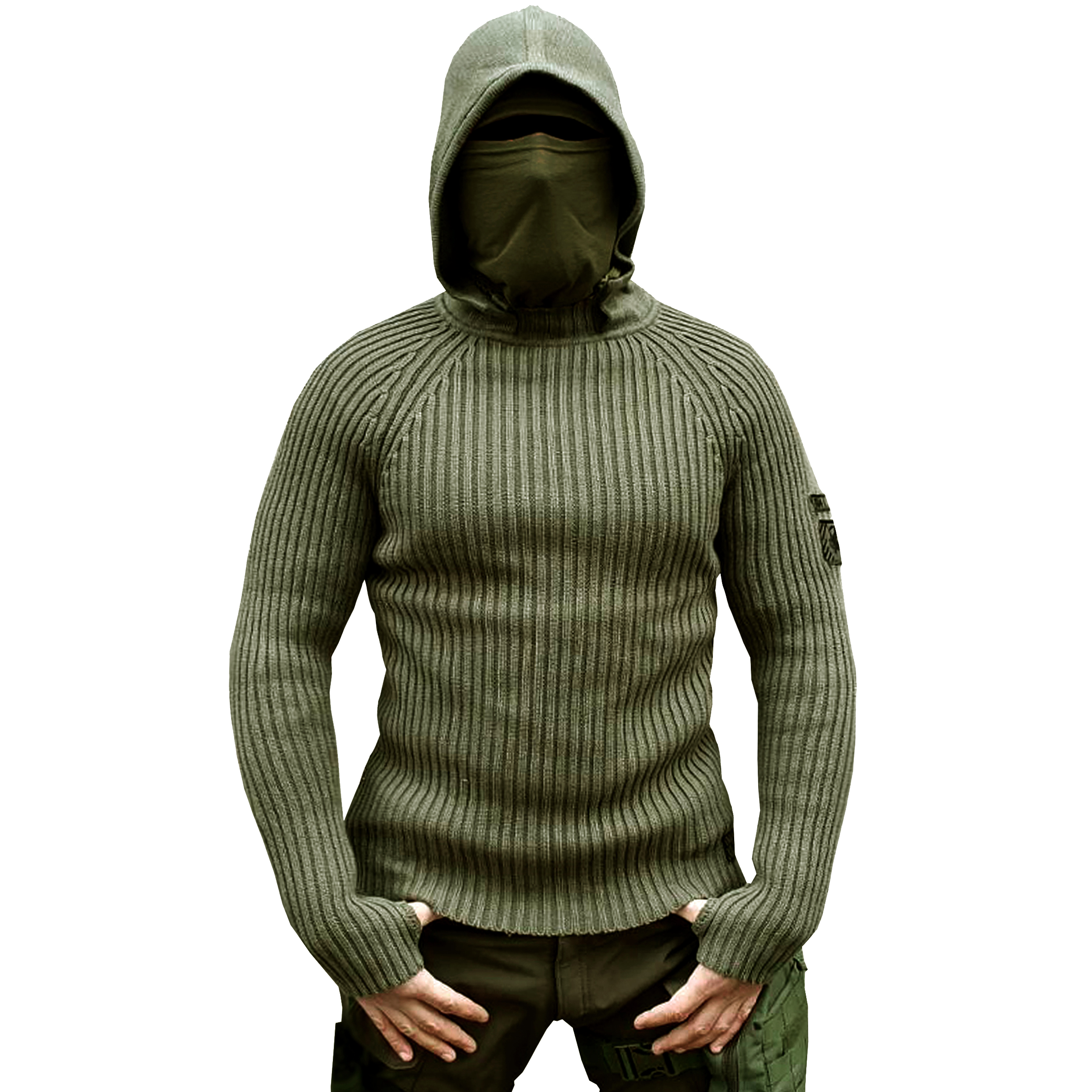 

Свитер с капюшоном СТРЕЛОК OLIVE. S