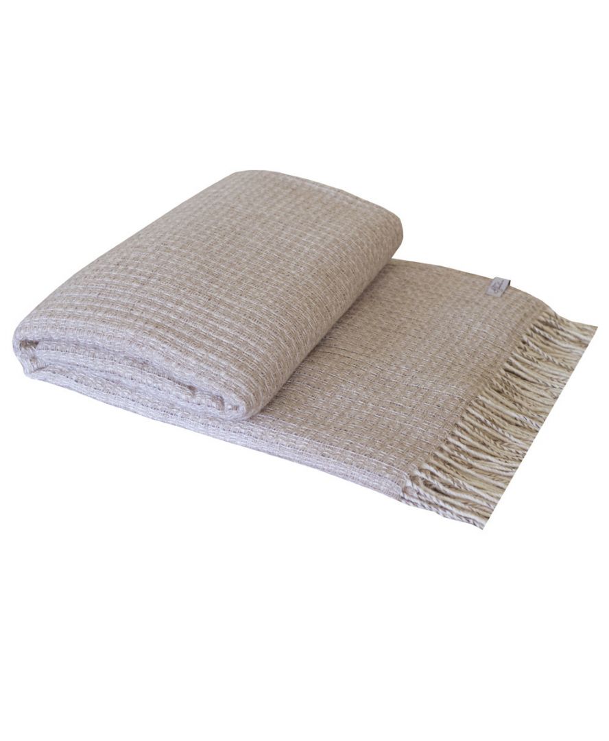 

Плед вязаный Прованс ANDGERS beige 140*200 см акриловый арт.010954