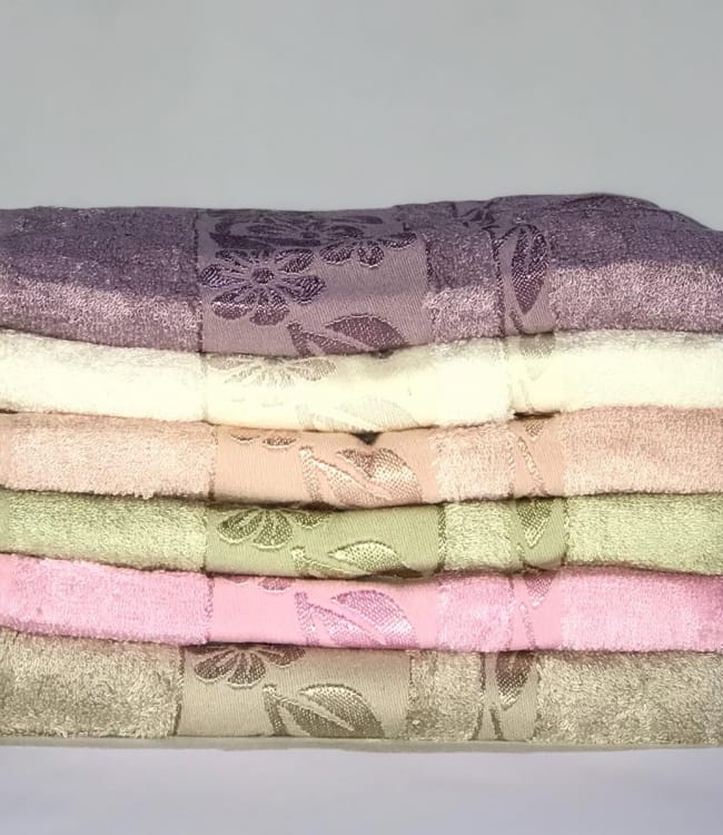 

Набор полотенец для тела Miss Cotton Bamboo Flowers 70*140 см бамбук банные 6шт арт.ts-01493
