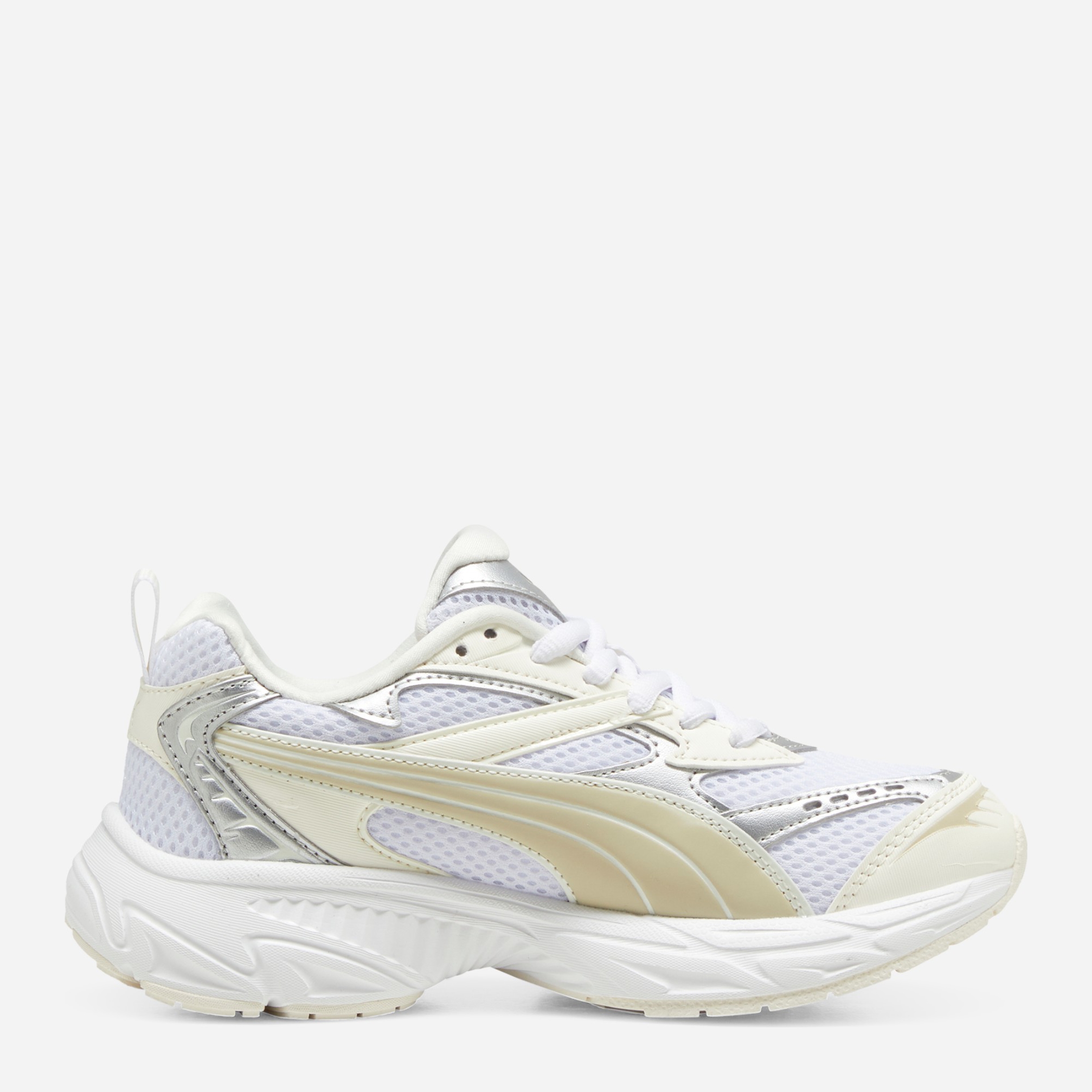 Акція на Жіночі кросівки Puma Morphic Metallic 397298-01 37.5 (4.5UK) Біле від Rozetka