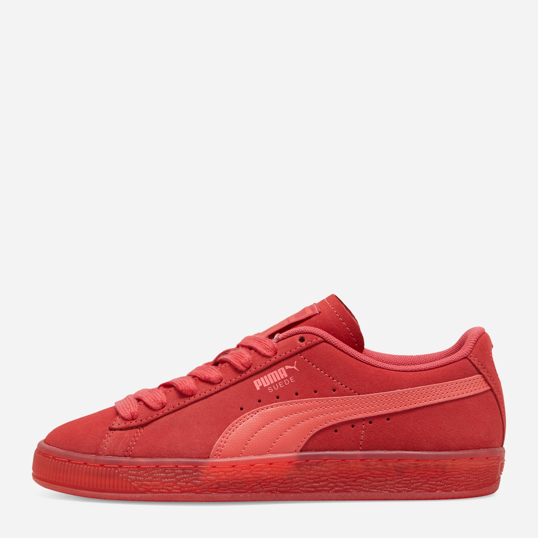 Акція на Жіночі кеди низькі Puma Suede Classic Translucent 398818-01 40.5 (7UK) Коралові від Rozetka