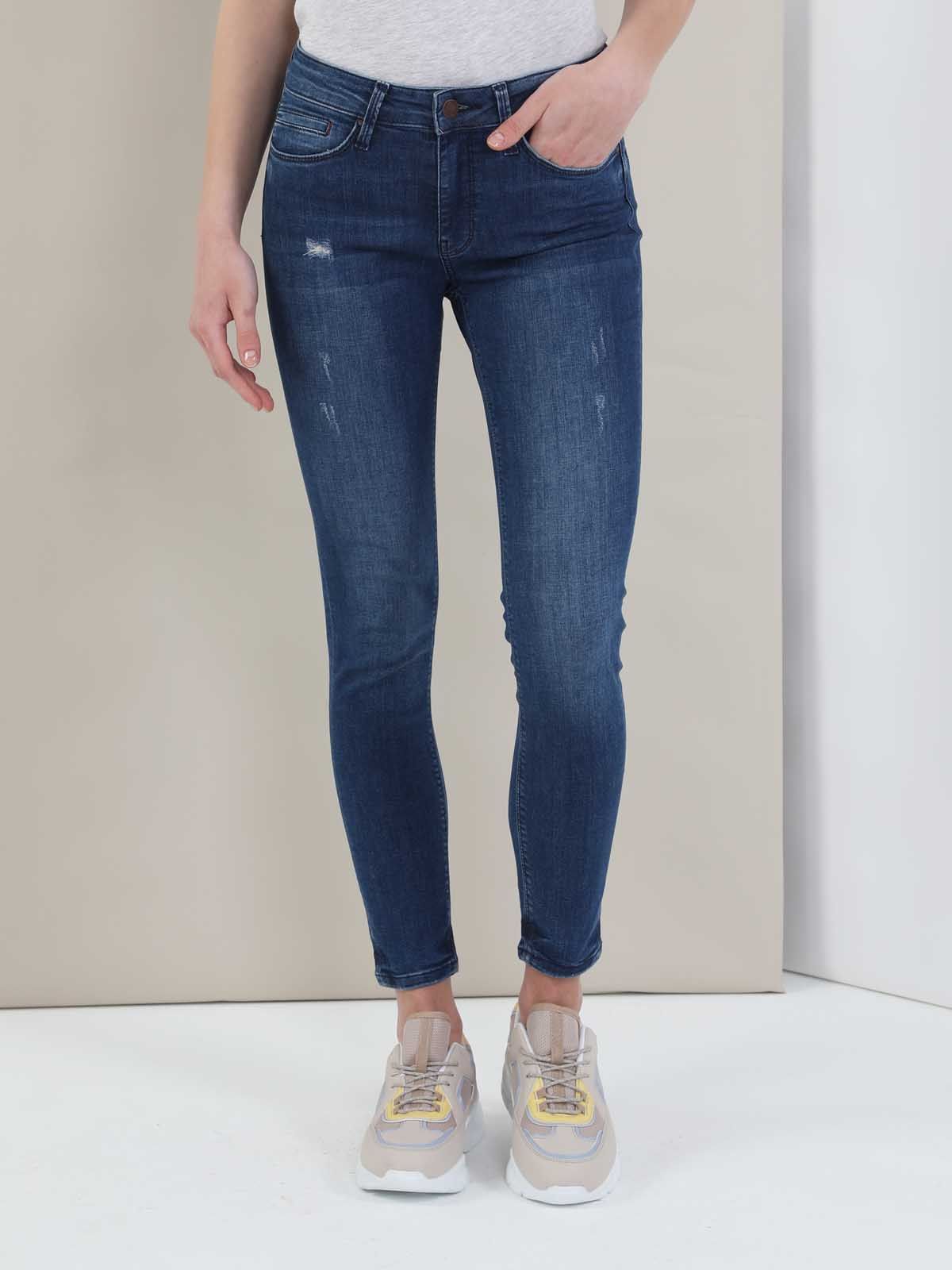 Акція на Джинси Skinny жіночі Colin's 759 Lara CL1049651DN40984 25-30 Сині від Rozetka