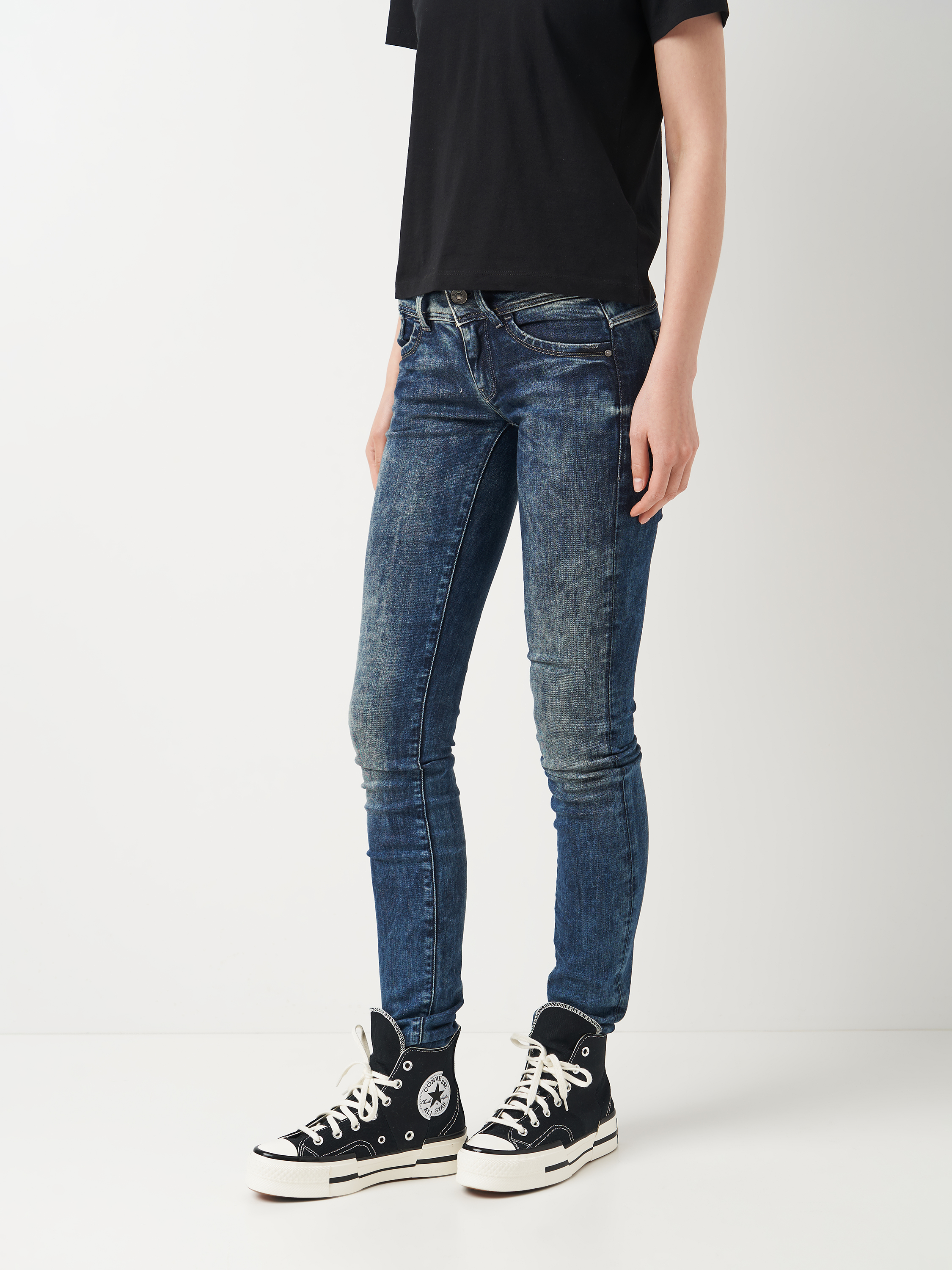 Акція на Джинси Skinny жіночі G-Star Raw 60885-6128-071 25-34 Сині від Rozetka