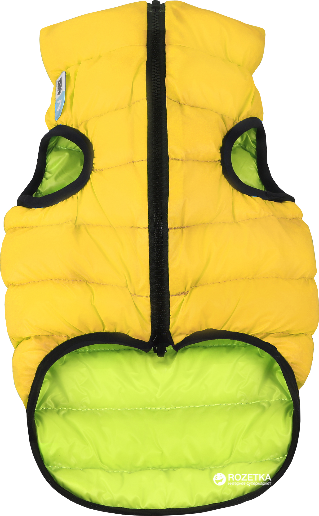 

Двусторонняя курточка для собак Airy Vest для маленьких собак M 45 Желто-салатовая (1579)