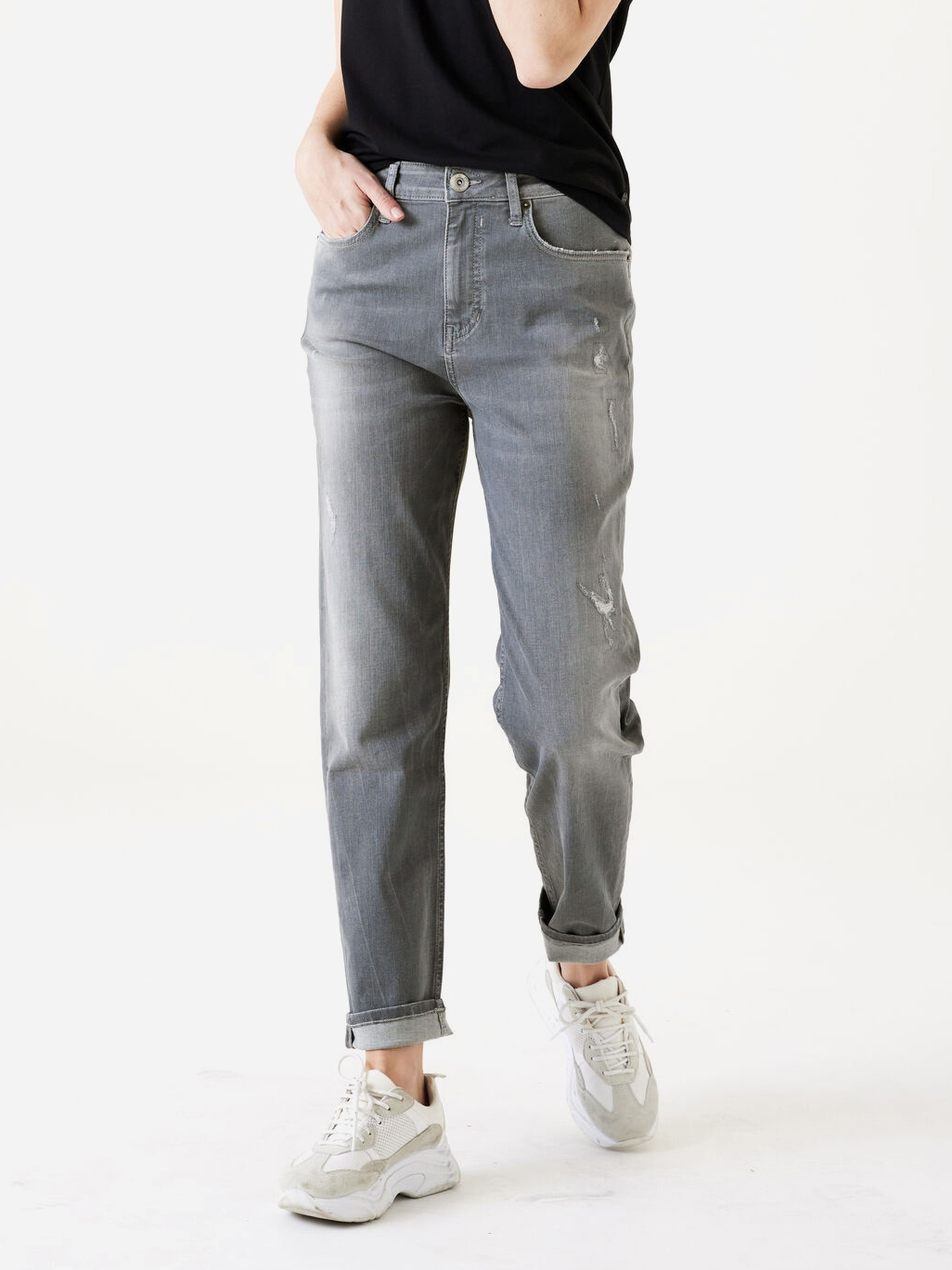 Акція на Джинси Regular Fit жіночі Garcia Jeans 286-6640 28-28 Сині від Rozetka