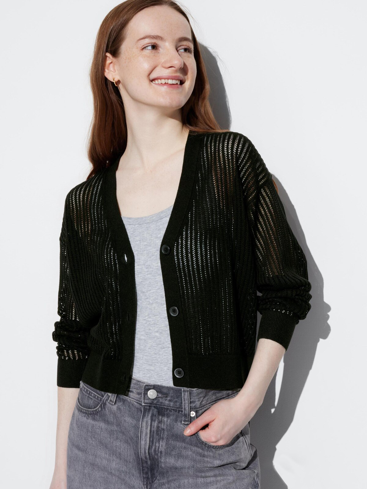 Кардиган в'язаний жіночий Uniqlo 172914001 ХL Чорний від Rozetka на платформі USKIDKA Акція на Кардиган в'язаний жіночий Uniqlo 172914001 ХL Чорний від Rozetka