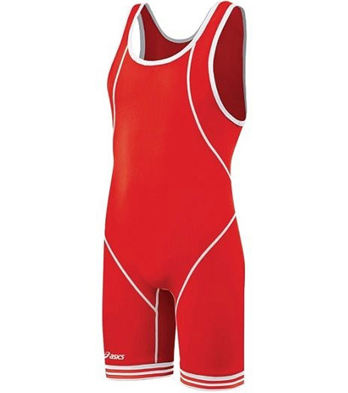 

Трико борцовское Asics WRESTLING SINGLE 157517-0023 Красный белый Муж M