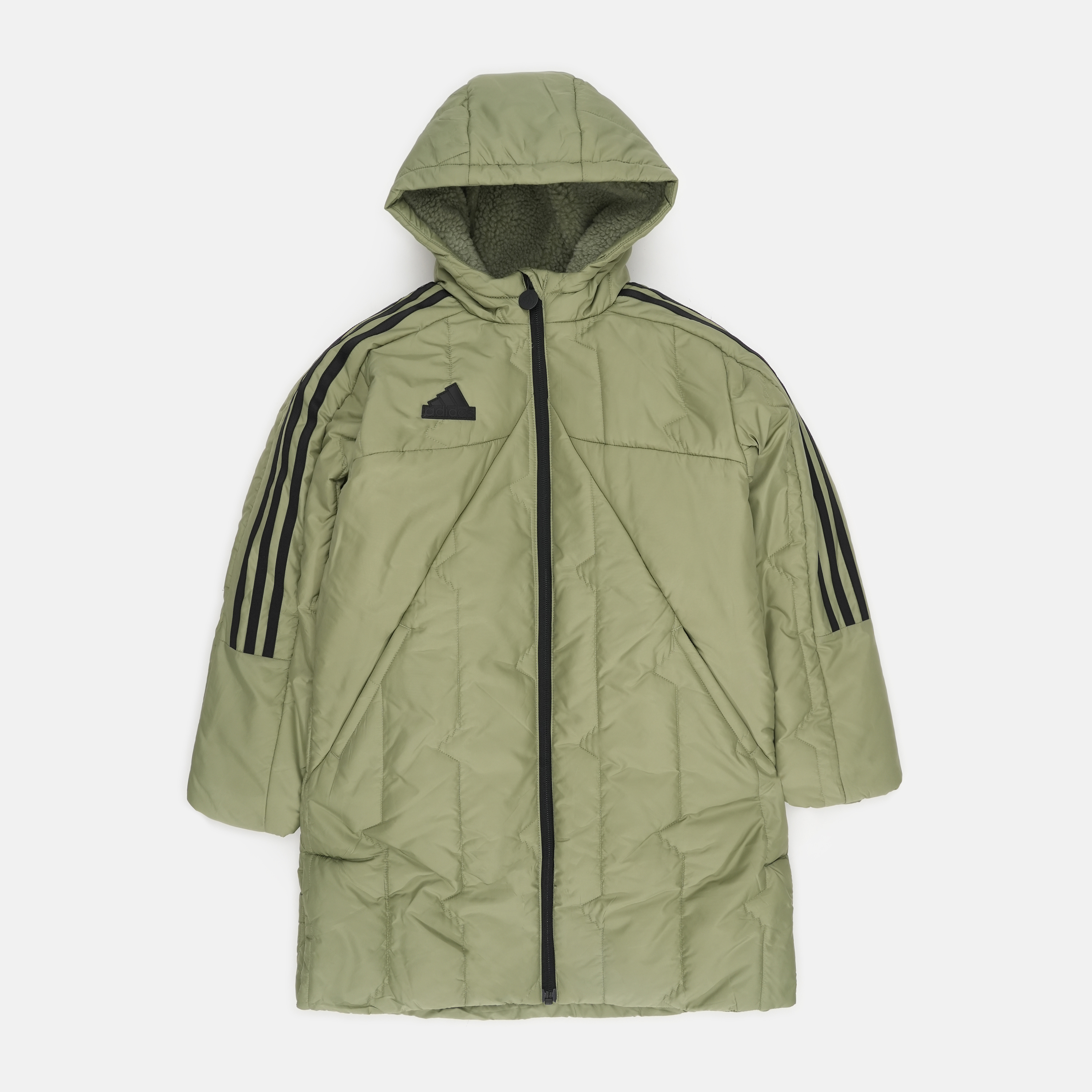 Акція на Дитяча парка для хлопчика Adidas J Tiro Coat IW0547 122-128 см Зелена від Rozetka