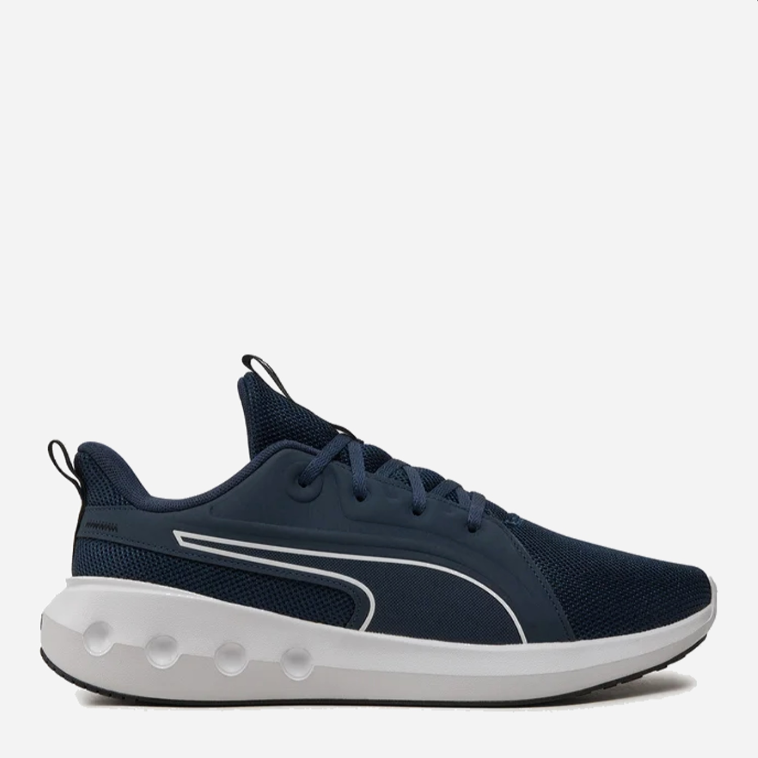 Акція на Жіночі кросівки для бігу Puma Softride Carson 31015402 39 (6UK) 25 см Club Navy-Puma White-Puma Black від Rozetka