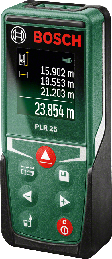

Лазерний далекомір Bosch PLR 25 New