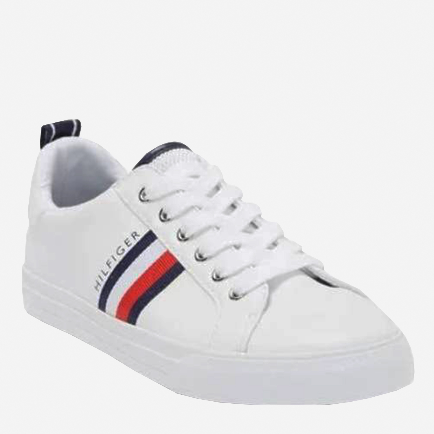 Акція на Жіночі кеди Tommy Hilfiger 692014664 40 Білі від Rozetka