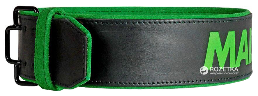 

Пояс MadMax MFB 302 XL Black-Green (8591325004306)