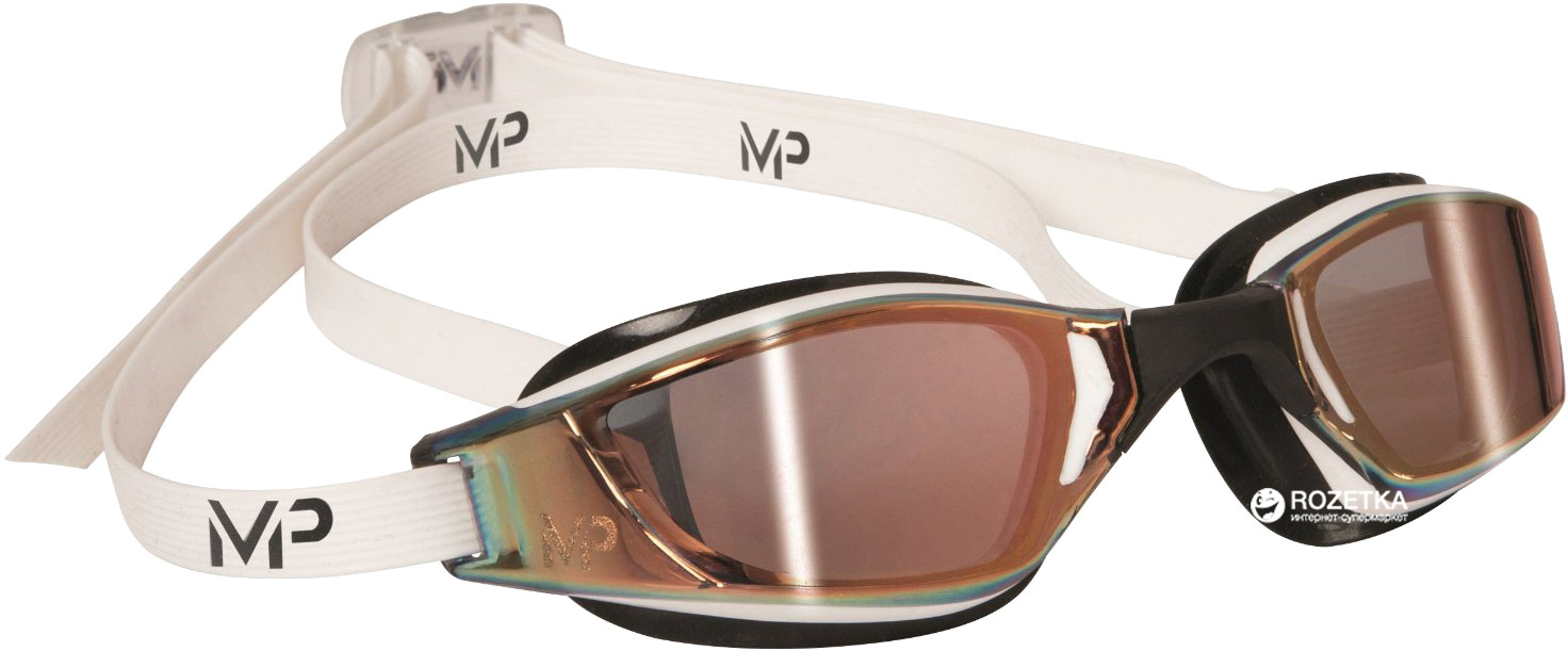 

Очки для плавания Michael Phelps XCEED WH/BLK L/MR-GD (139090)
