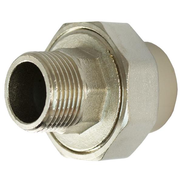 

Сгон американка PP-R Никифоров 25 х 3/4" Н (031808) (4 шт.)