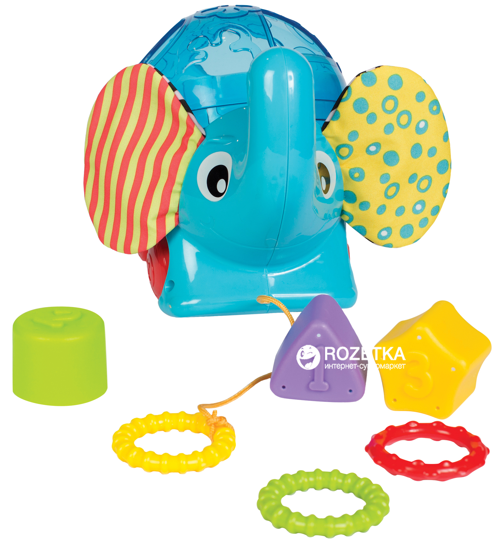 

Каталка-сортер Playgro Слоненок (9321104844767)
