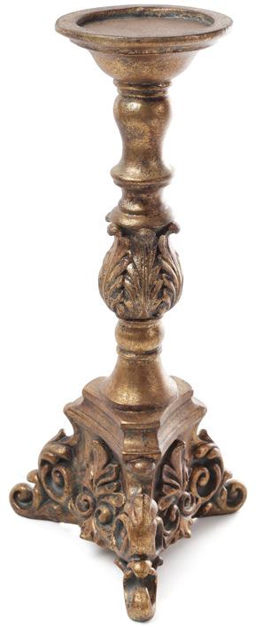 

Подсвечник "Барокко" 17.5х15.5х36.5см, бронза