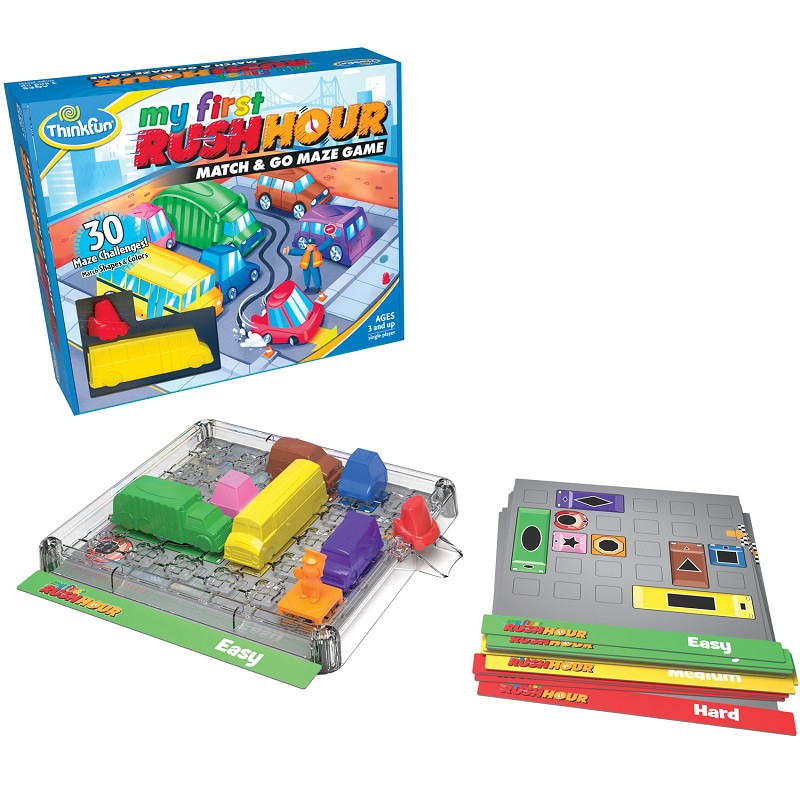 

Игра-головоломка "Час Пик" для самых маленьких | ThinkFun My First Ruch Hour 5090
