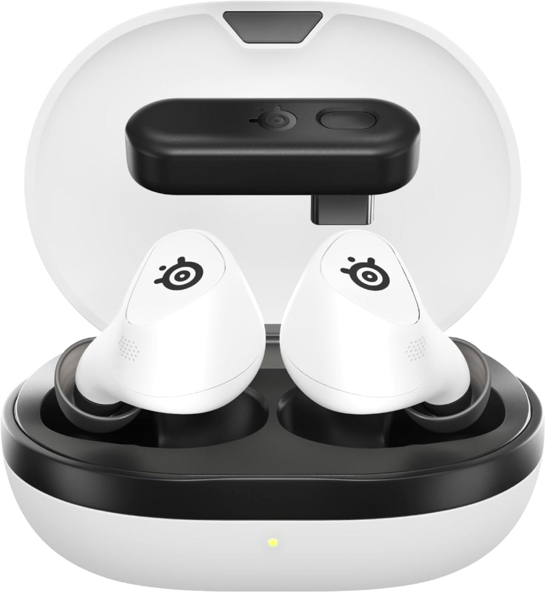 イヤホン STEELSERIES Arctis GameBuds White Навушники SteelSeries Arctis GameBuds White (SS61682) купити в