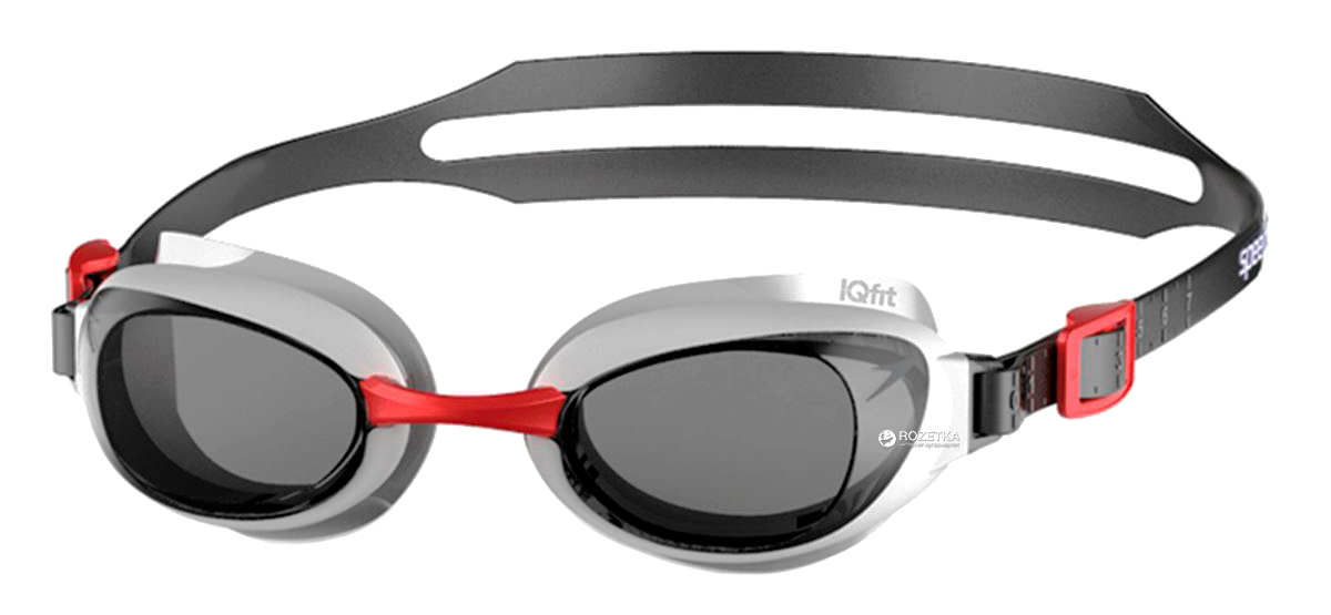 

Очки для плавания Speedo Aquapure Gog AU Red/Smoke (5051746919762)