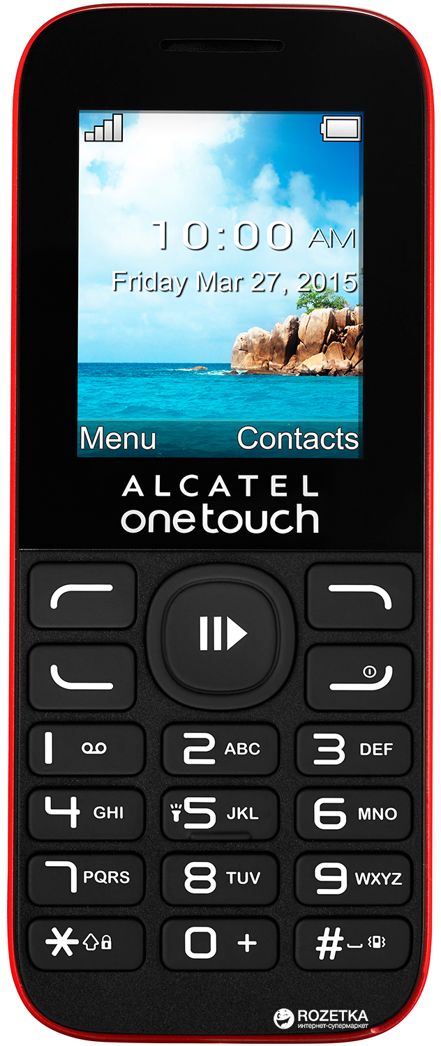 Мобильный телефон Alcatel One Touch 1052D Black – фото, отзывы,  характеристики в интернет-магазине ROZETKA | Купить в Украине: Киеве,  Харькове, Днепре, Одессе, Запорожье, Львове