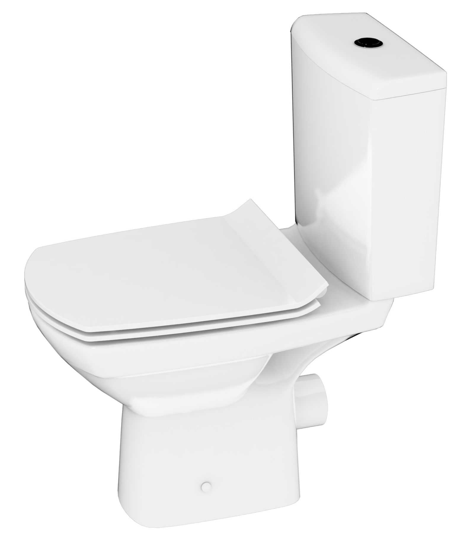 

Туалет CERSANIT Компакт 604 CITY NEW CLEAN ON 011 3/5 slim дюроплас (PL)